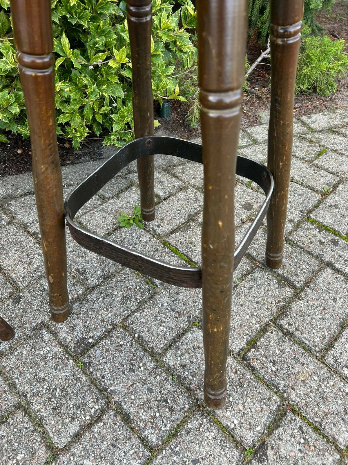 photo furniture Vintage Bar Stool, Farmhouse Style Kitchen Bar Seat, Wood & Metal Design, Homebar Man Cave Interior, Mid Century Furniture