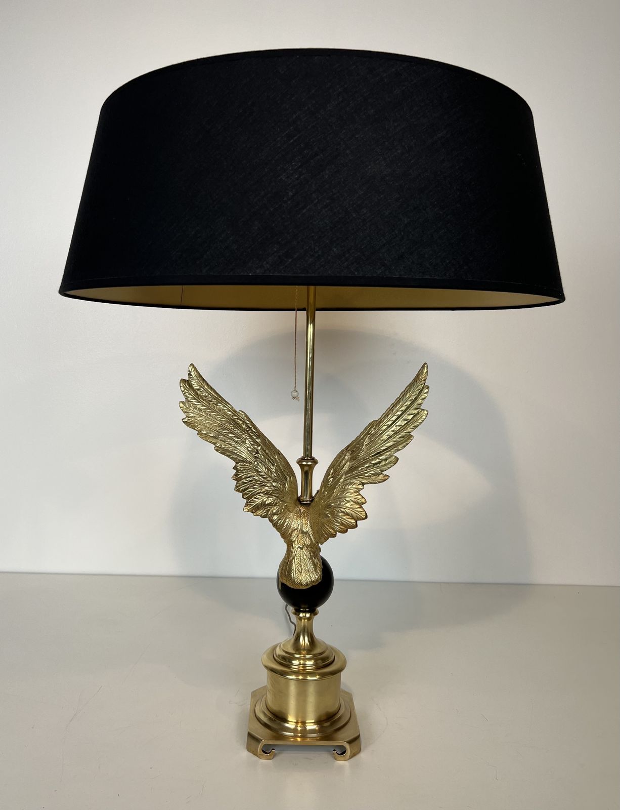 Royal Eagle Lamp In Bronze In The Taste Of Maison Charles photo 1950.0