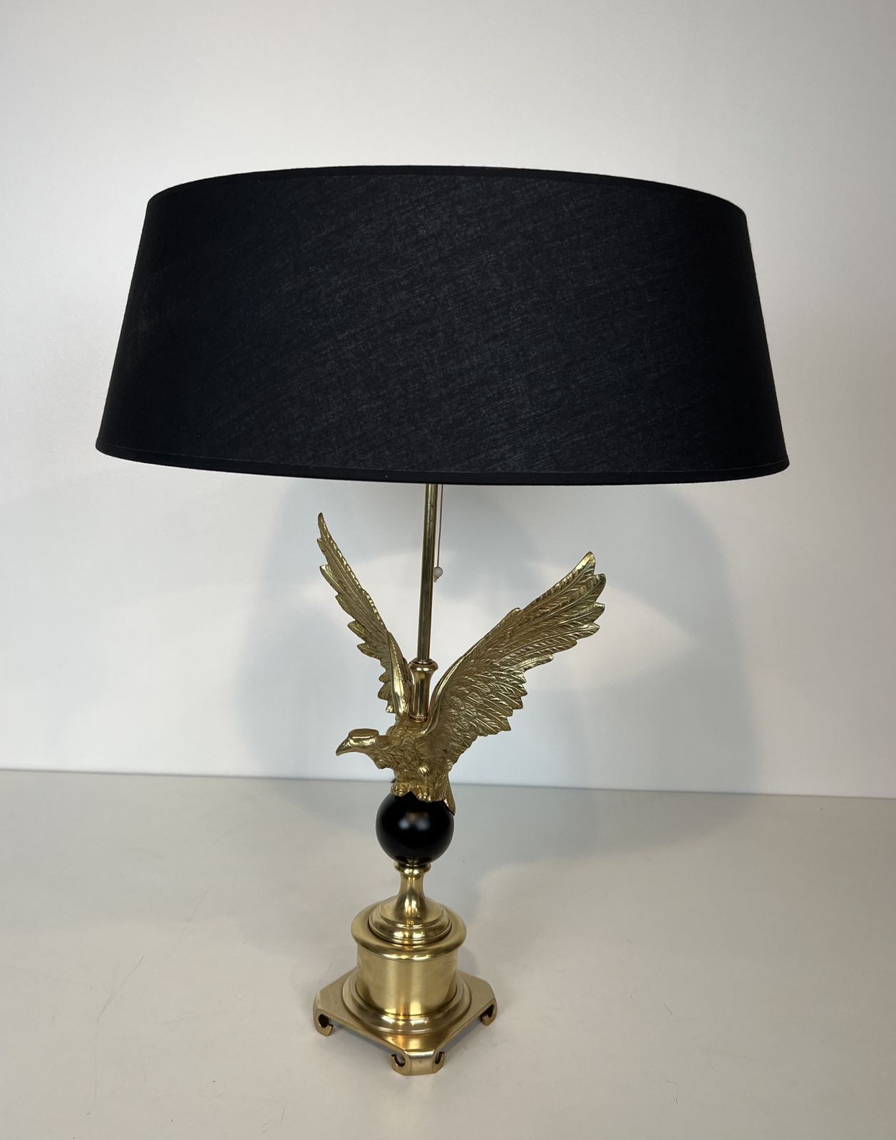 Lighting Royal Eagle Lamp In Bronze In The Taste Of Maison Charles photo