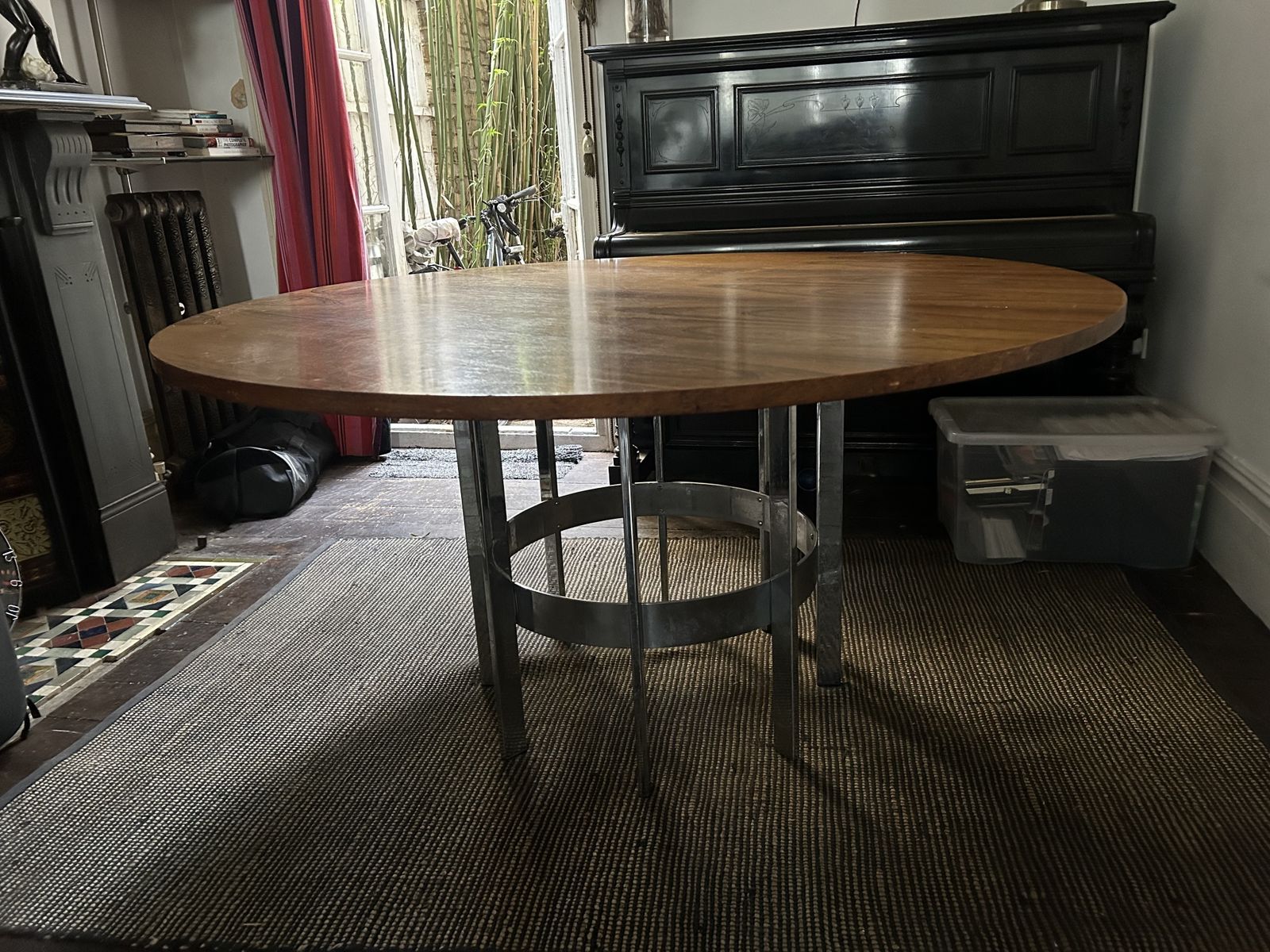 Rare Vintage Dining Table, Designed By Richard Young For Merrow Associates, It Dates From The 1960 70's. photo for sale