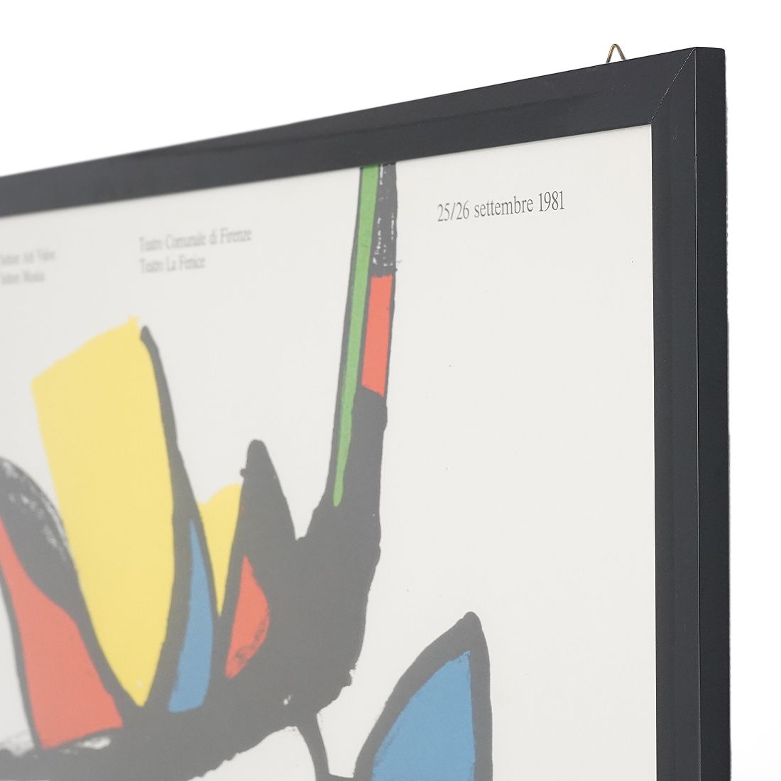 photo furniture Poster “L’uccello Luce” By Joan Mirò For The Venice Biennale, 1981