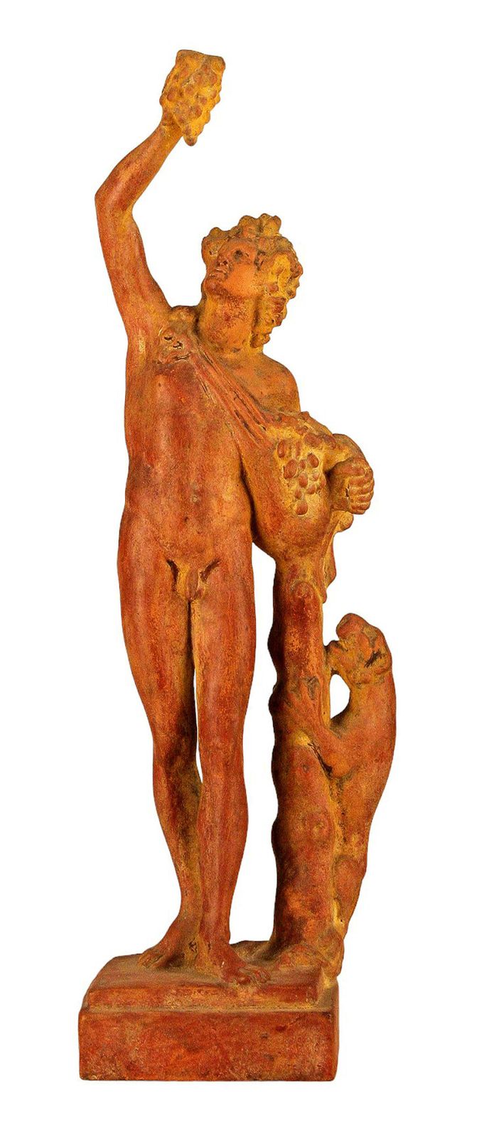 Early 20th Century Italian Terracota Sculpture Of God Bacchus By Dini E Cellai Signa photo furniture
