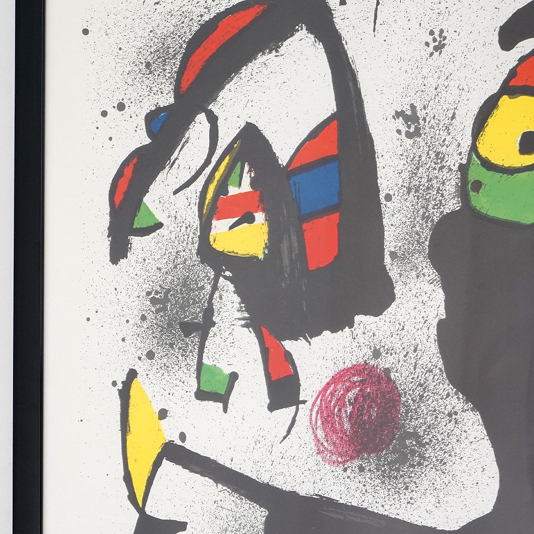 Poster By Joan Miro For The Opera Grafica Exhibition In Venice In 1981 photo vintage