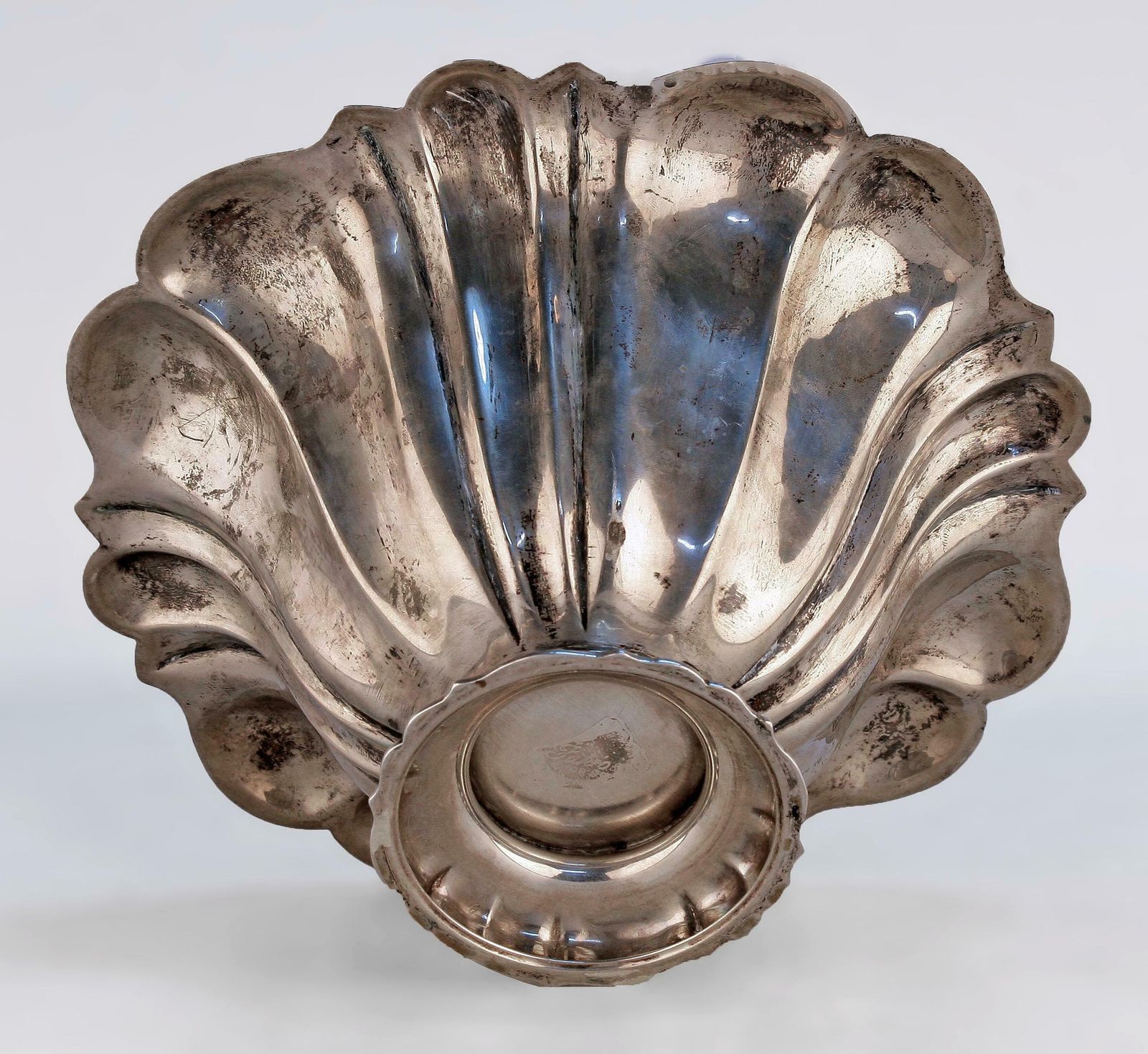 Art Nouveau Austrian Polished Silver Plated Centerpiece Bowl By Josef Hoffmann For Wiener Werkstätte photo 5200.0
