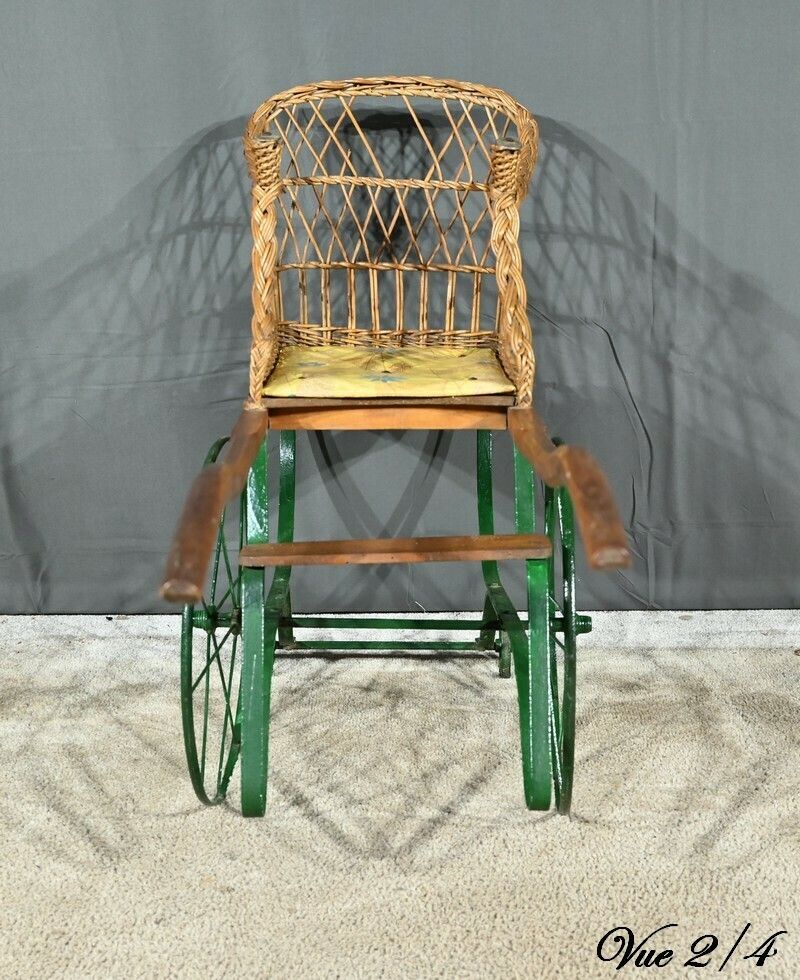 350.0 Wicker Child Stroller – 1900, 1900s photo