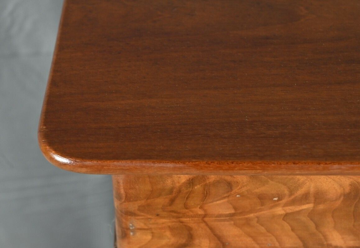 Mahogany Bedside Table, Restoration Style – 2nd Part 19th Century photo 1220.0