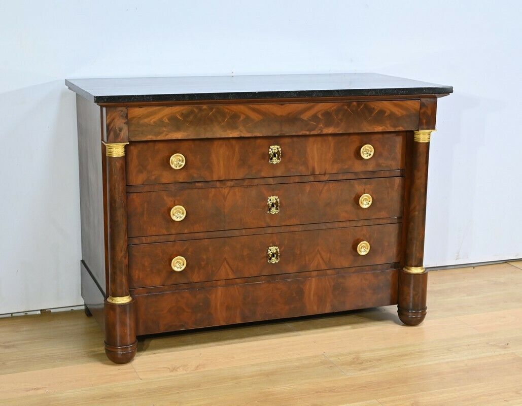 Mahogany Chest Of Drawers, Empire Period – Early 19th Century photo furniture