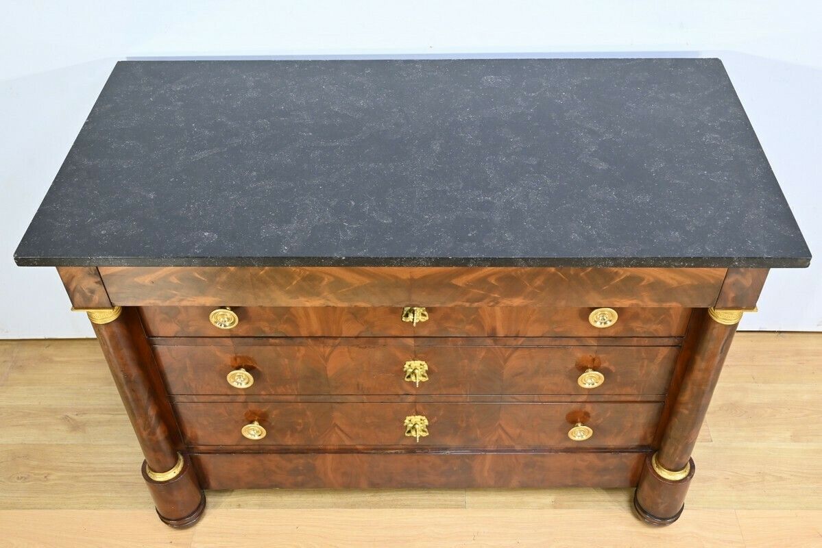 Mahogany Chest Of Drawers, Empire Period – Early 19th Century photo 2845.0