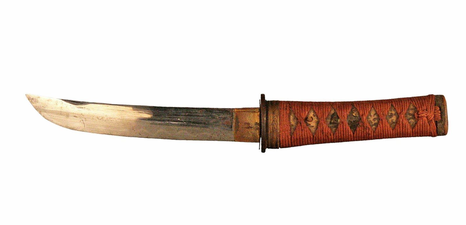 19th Century Edo Meiji Period Samurai Tantō Knife/Short Blade Sword And Scabbard photo 1375.0