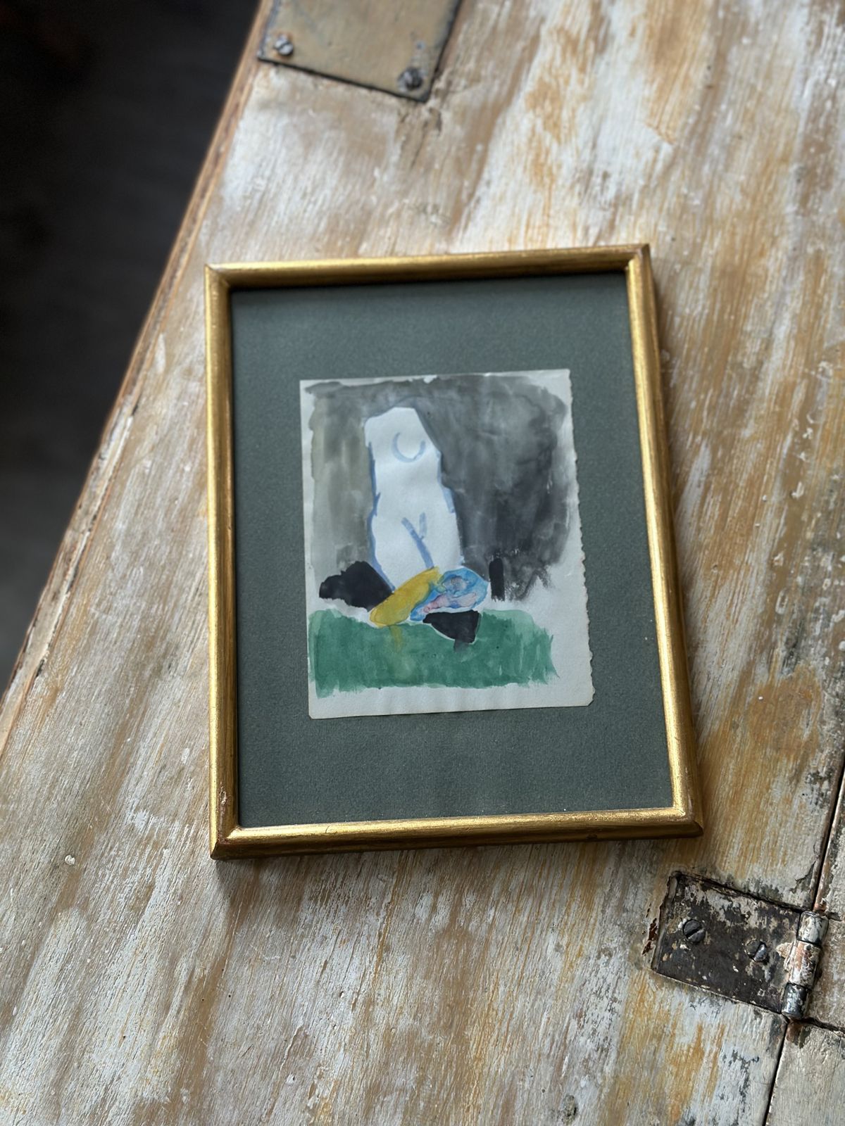 Watercolour Of A Woman’s Figure
