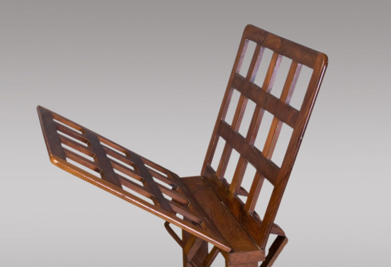English Mahogany Library Folio Stand, 1830s photo furniture