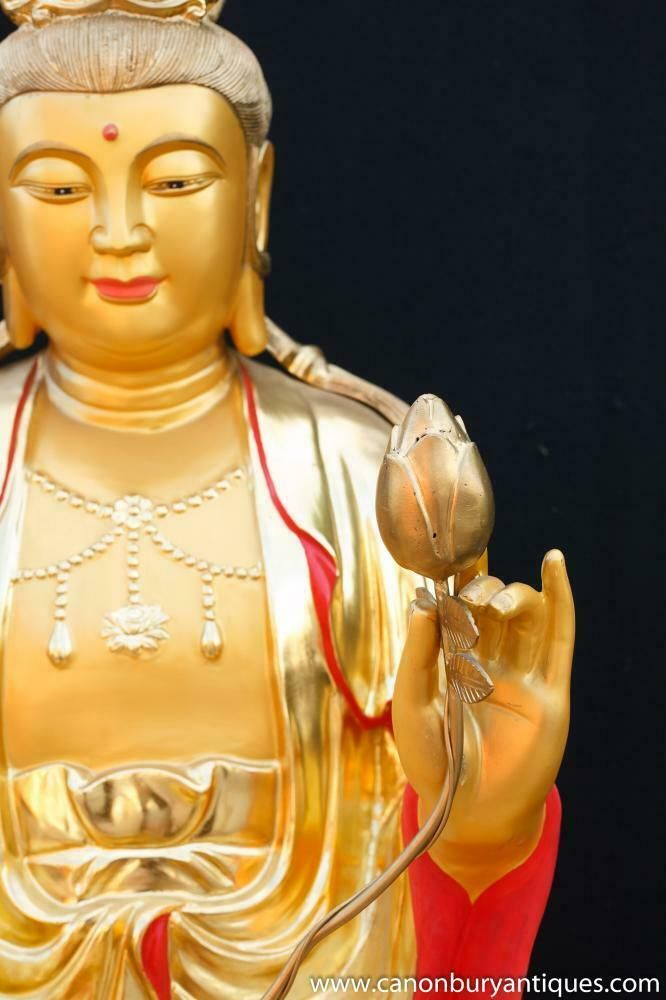 photo for sale Bronze Tibetan Buddha Statue Lotus Pose Buddhism Buddhist Art