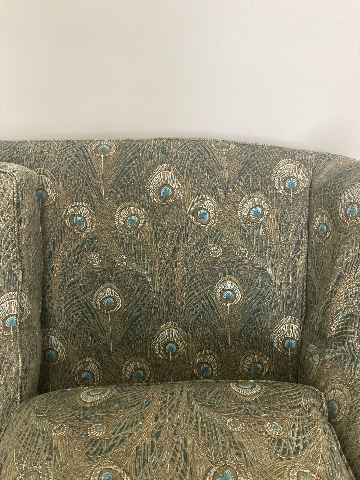 Liberty Hera Peacock (Discontinued) Covered Loveseat  Parker Knoll Frame photo for sale