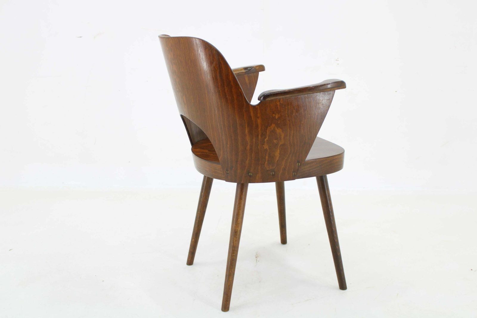 1960s Oswald Haerdtl Chair By Ton Czechoslovakia, Up To 10 Pieces photo 672.0
