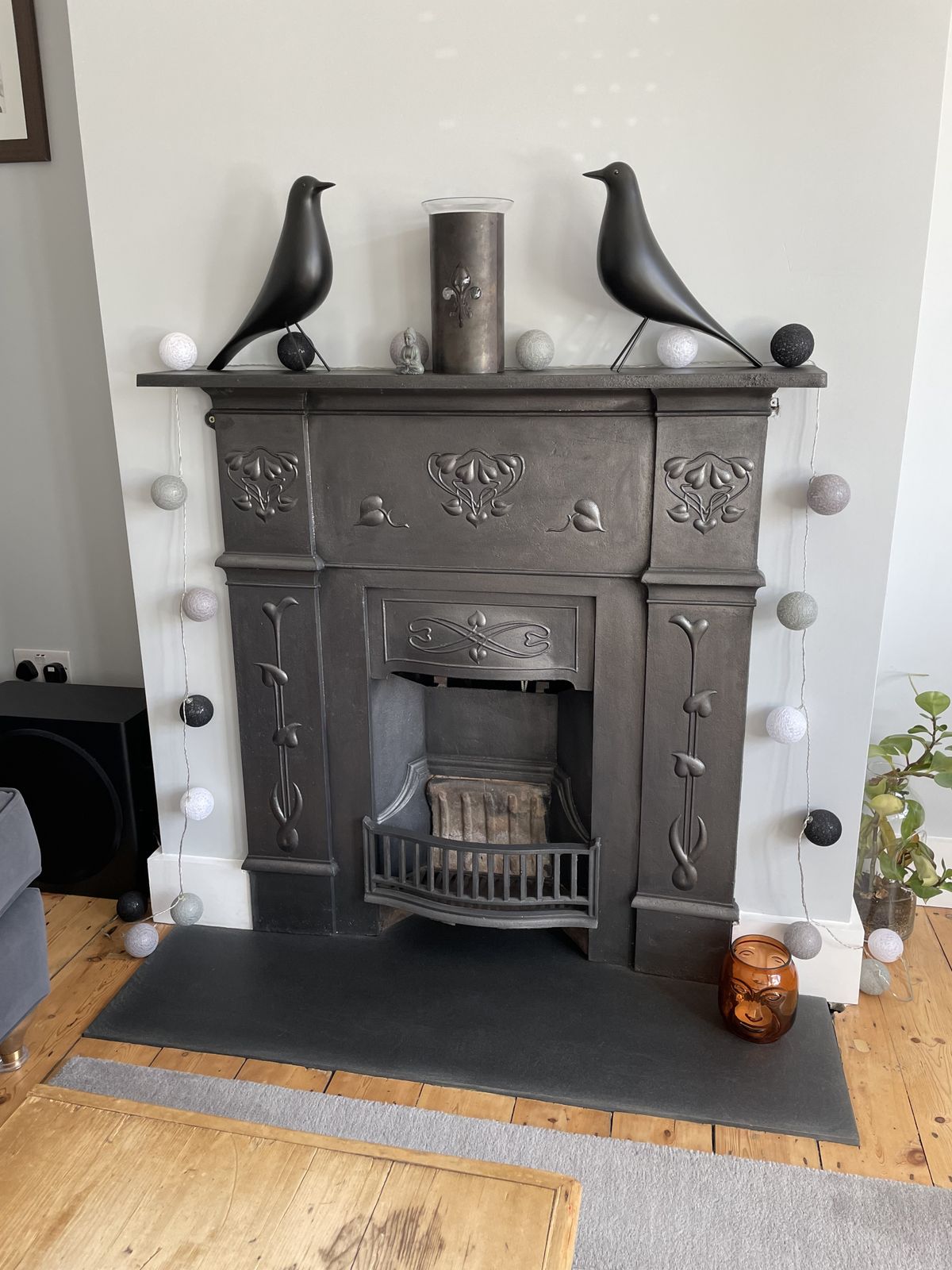 Art Nouveau Fireplace Surround photo for sale