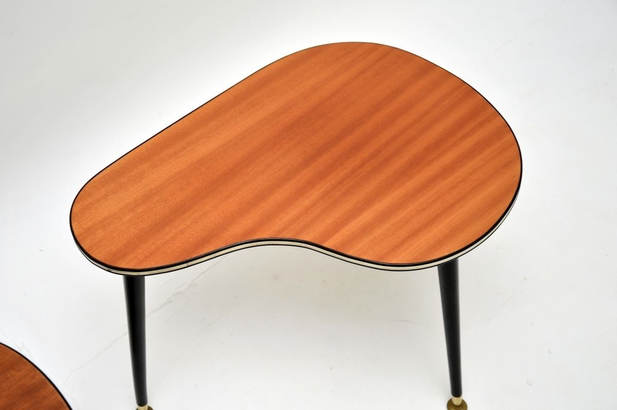 Pair Of Vintage Boomerang Side Tables photo vinterior