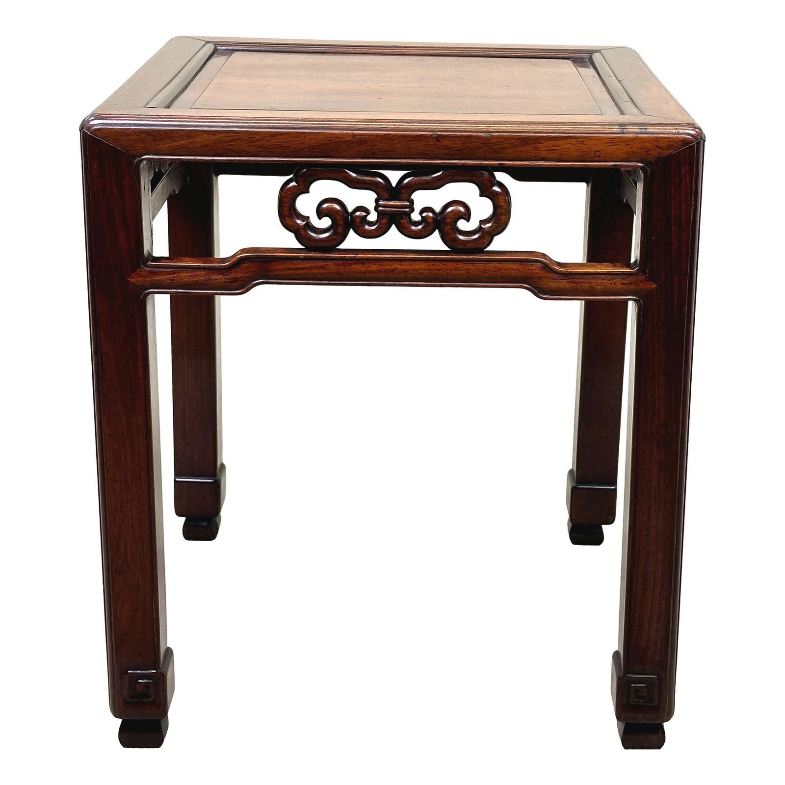 Oriental Hardwood Square Coffee Table Stand (China, Circa 1870) photo buy