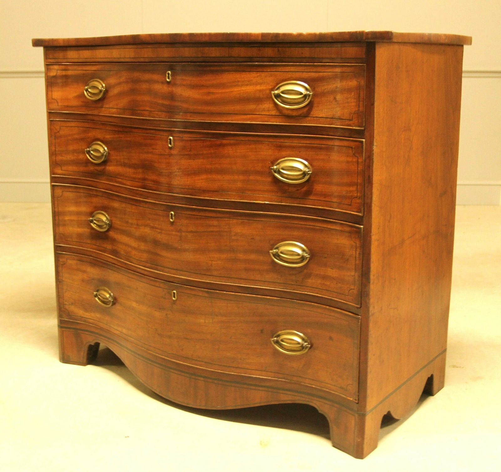 George III Serpentine Chest Of Drawers photo furniture