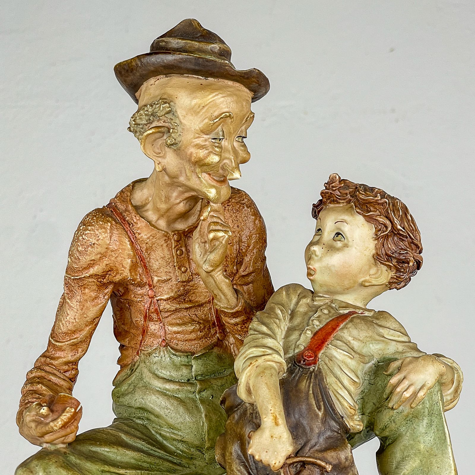 Original Ceramic Sculpture By Giuseppe Armani For Capodimonte, Italy 1970s photo furniture