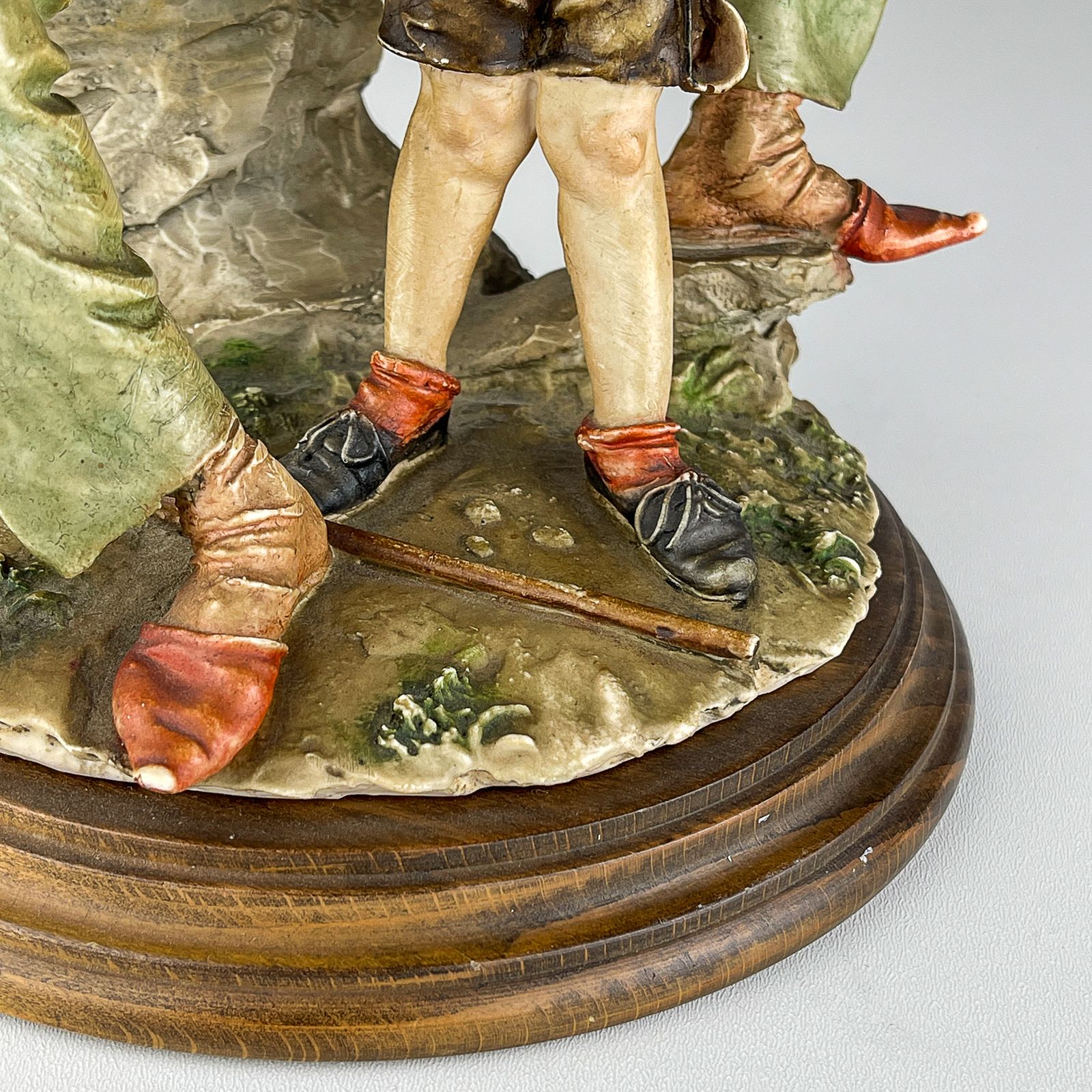 Original Ceramic Sculpture By Giuseppe Armani For Capodimonte, Italy 1970s photo vinterior
