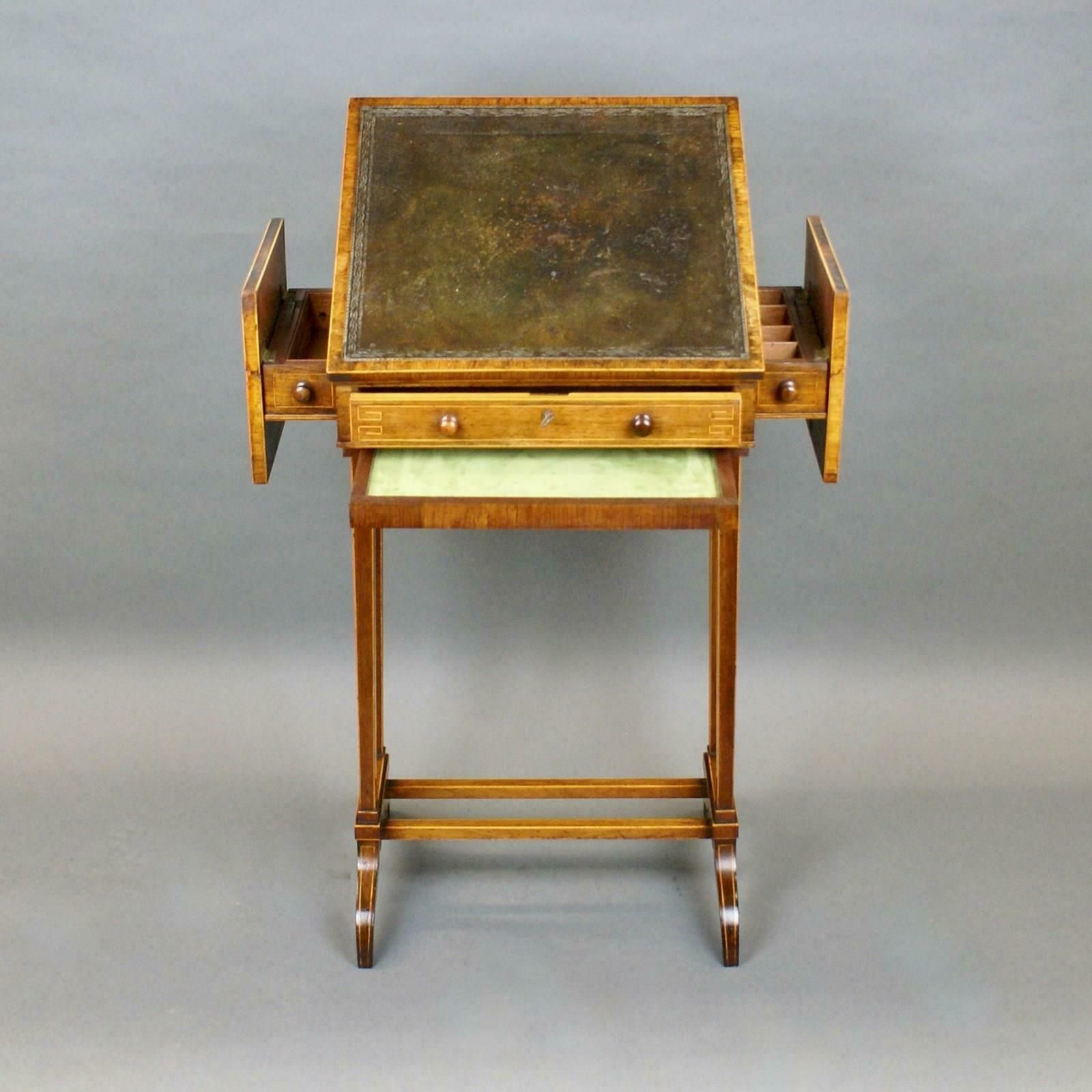 A Small Regency Rosewood Writing Table photo Furniture