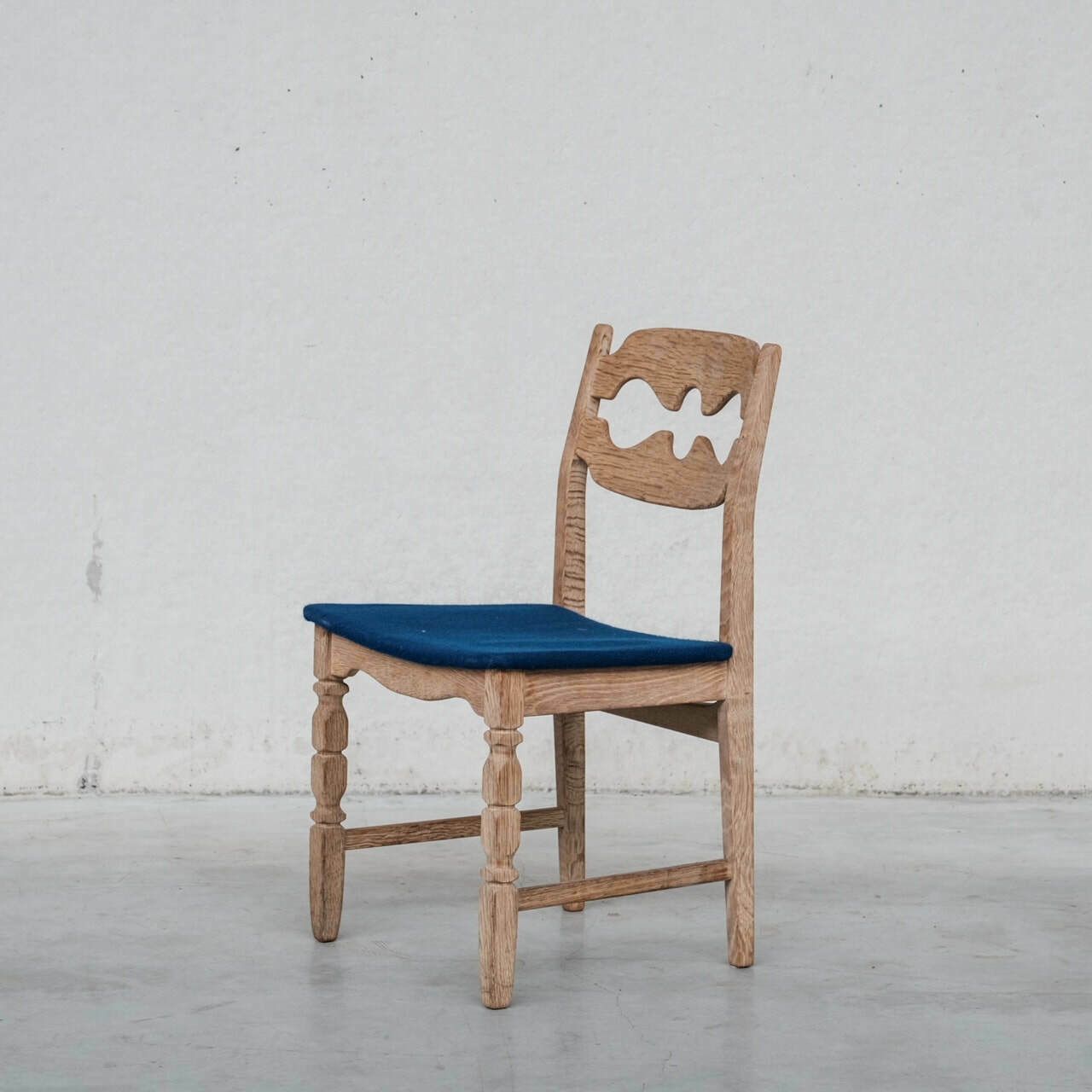 Henning Kjaernulf Oak Danish Mid Century Dining Chairs photo furniture