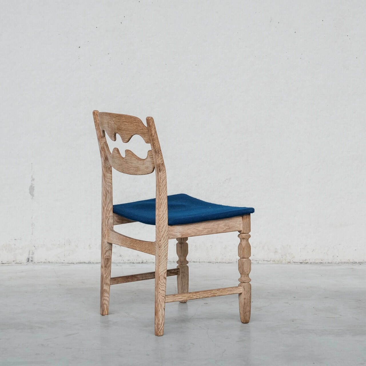 Henning Kjaernulf Oak Danish Mid Century Dining Chairs photo for sale