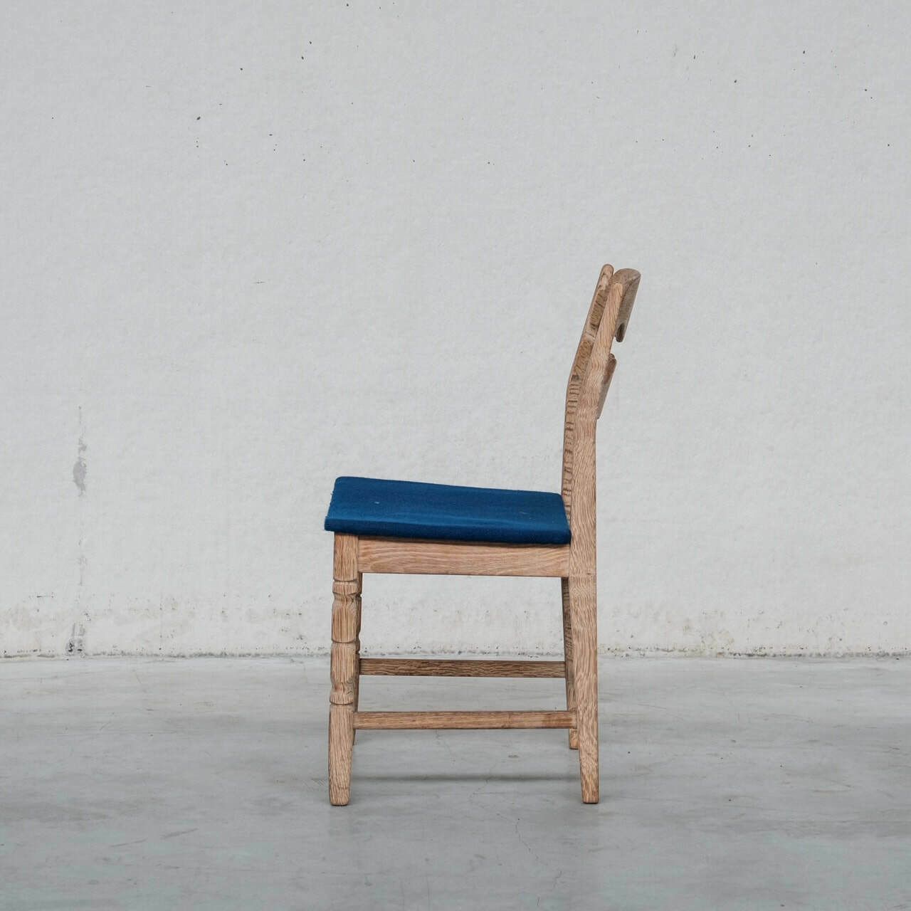 Henning Kjaernulf Oak Danish Mid Century Dining Chairs photo Furniture