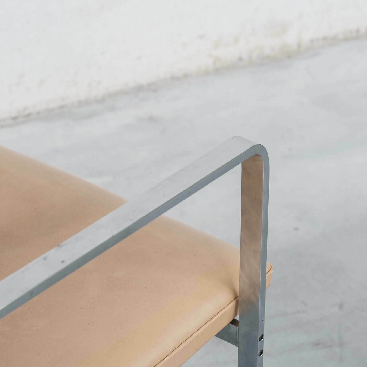Set Of Six Hans J Wegner 'Jh811' Mid Century Steel And Leather Dining Chairs photo vinterior