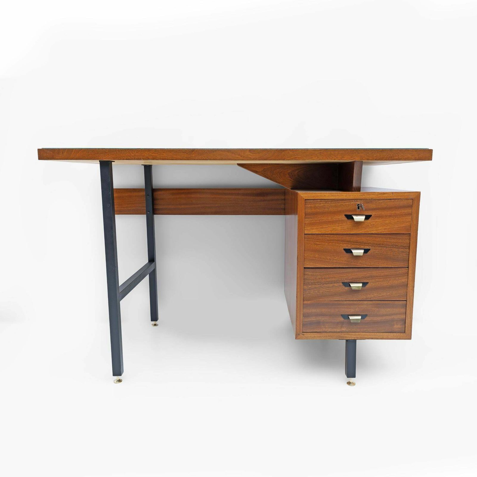 Mid Century Modern Italian Writing Desk, 1960s photo vintage