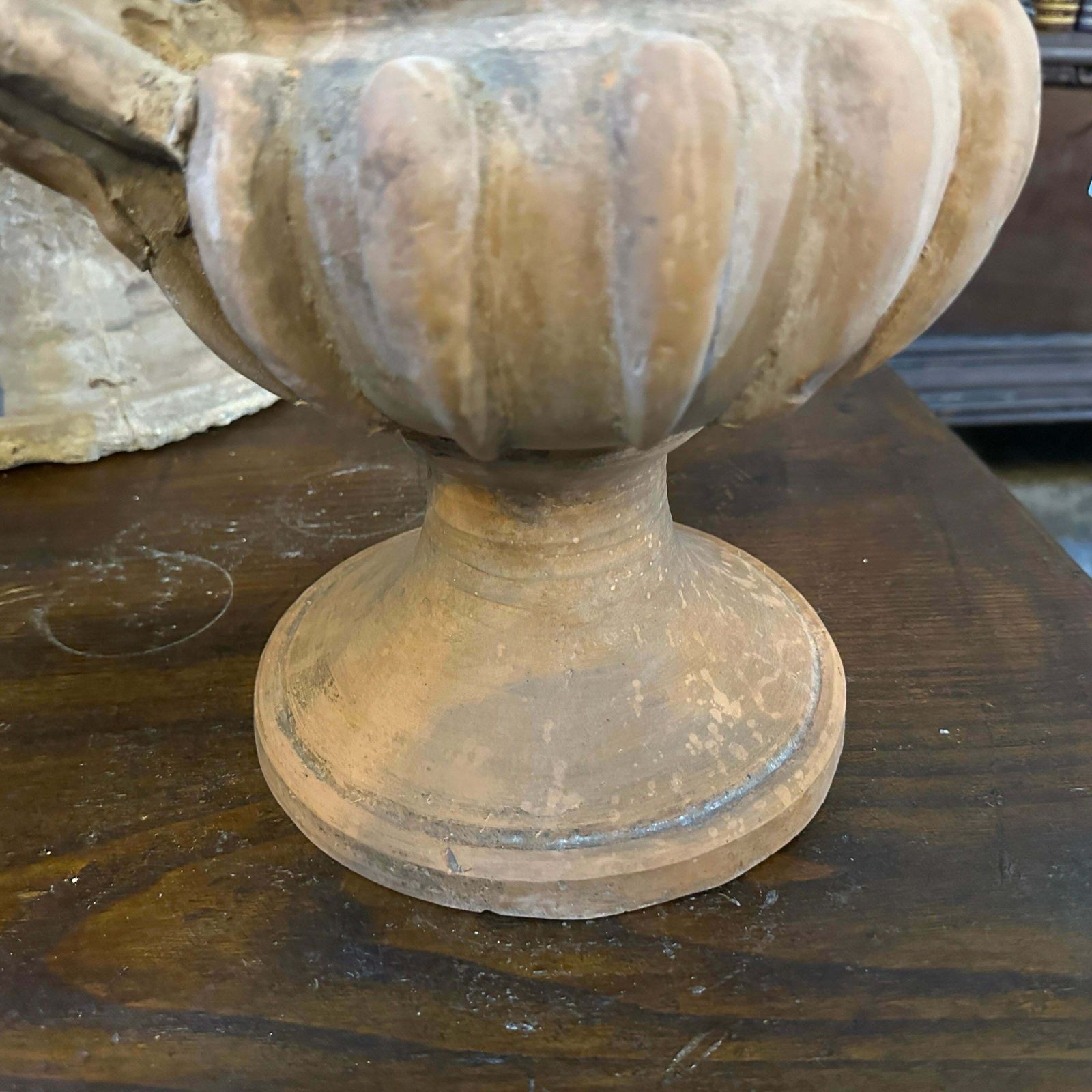 photo buy 1900s Neo Classical Terracotta Italian Crater Vase