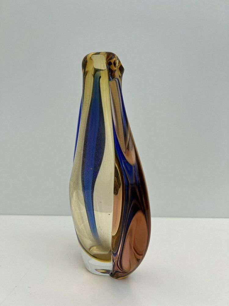 Artistic Glass Vase By Hana Machovska, 1960s photo vinterior