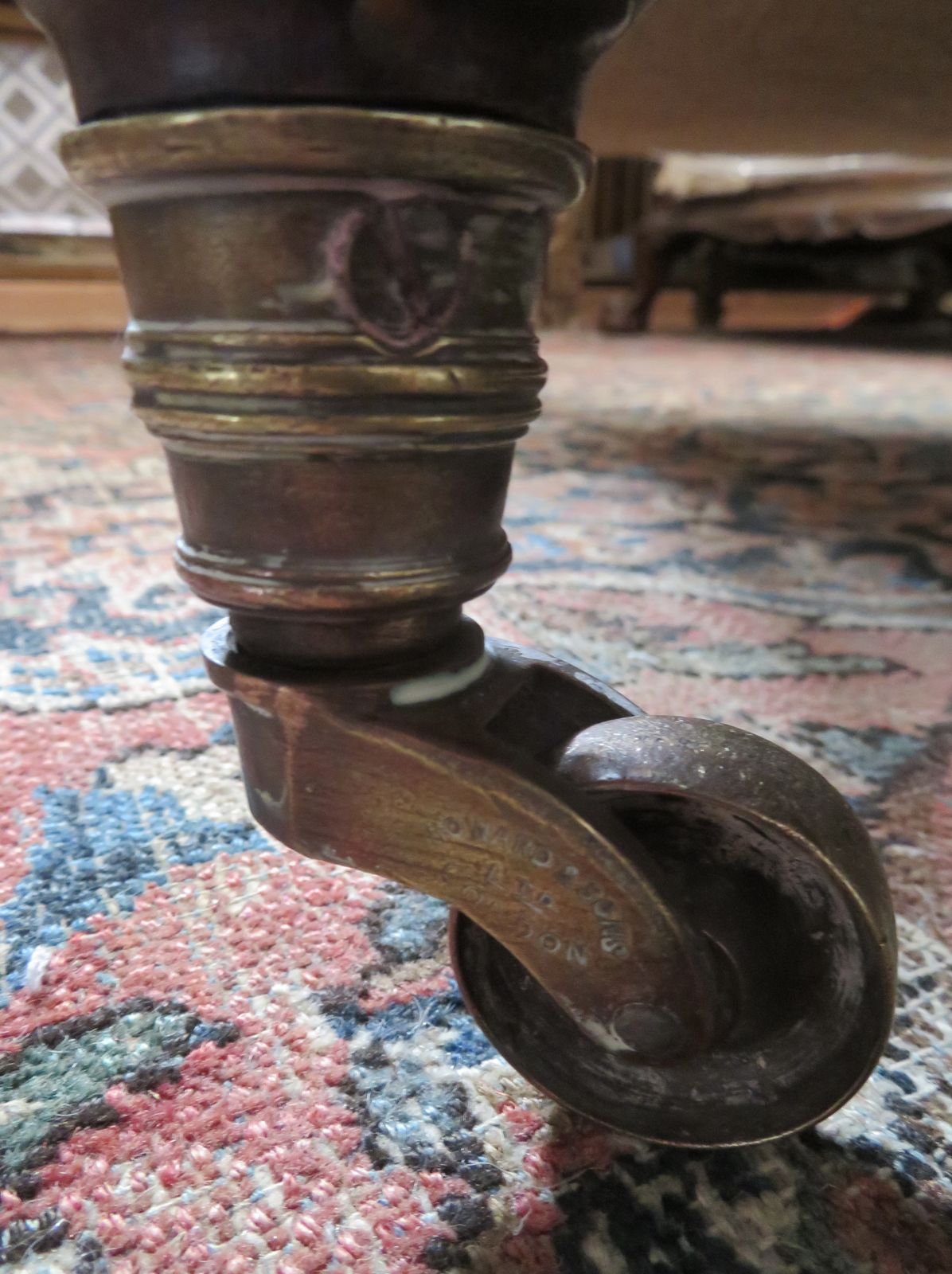 photo buy Howard And Sons Easy Armchair. Fully Restored.