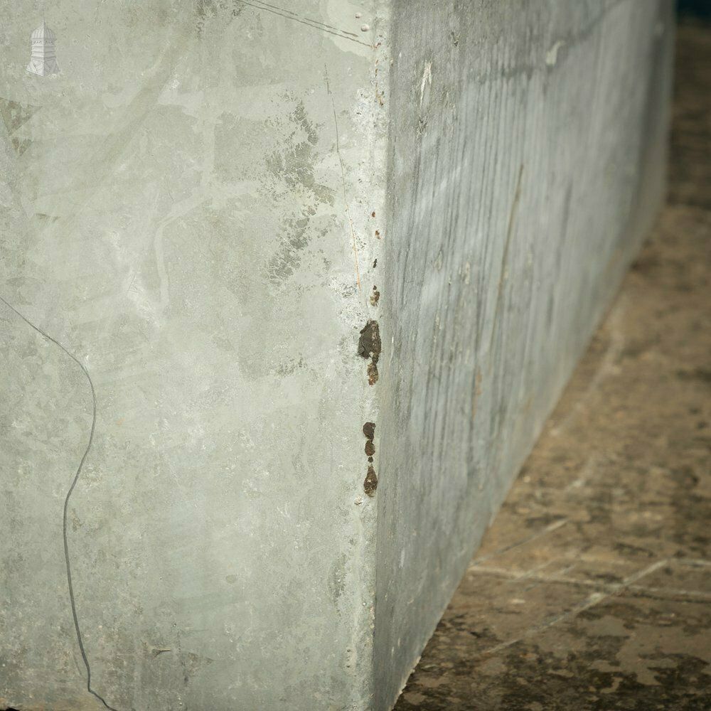 photo furniture Galvanised Water Tank, Large Reclaimed Metal Planter