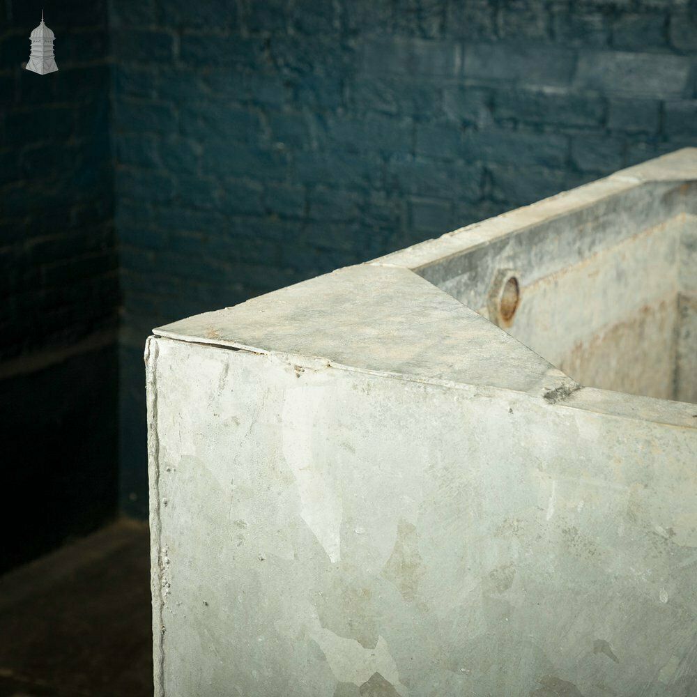 photo for sale Galvanised Water Tank, Large Reclaimed Metal Planter