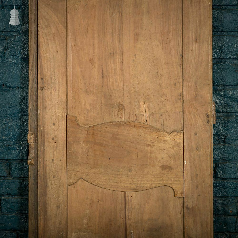 photo vintage Moulded Teak Cupboard Door, French Louis XV Style