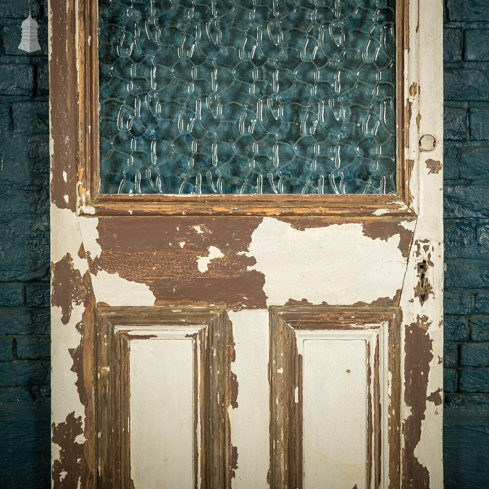 Half Glazed Door, Moulded 3 Panel With Textured Glazing photo 300.0