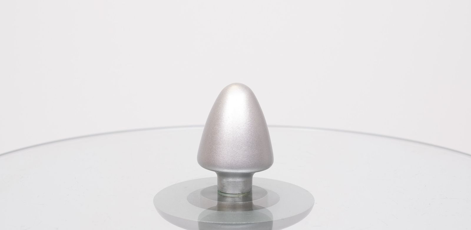 Post Modern Round Glass Side Table photo vinterior