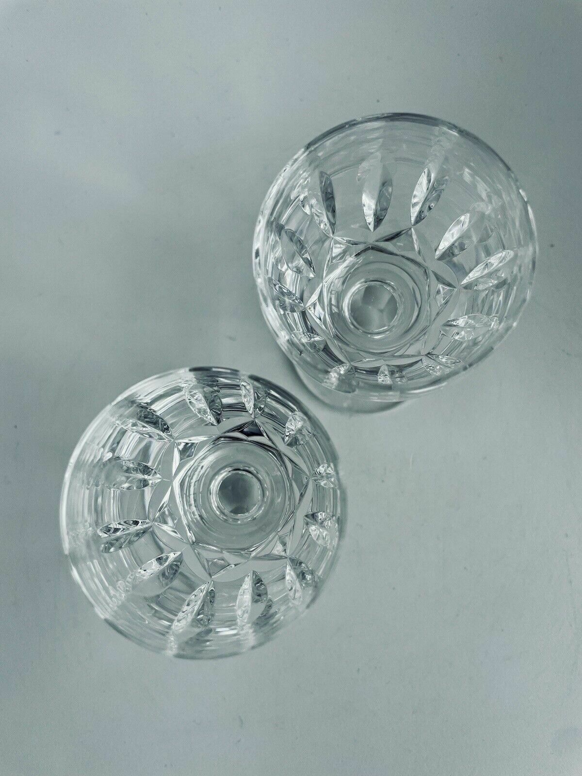 A Pair Of Waterford Crystal Kildare Cut Port Glasses photo Home Decor