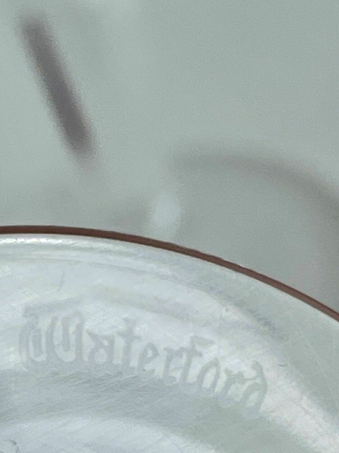 Home Decor A Pair Of Waterford Crystal Kildare Cut Sherry Glasses photo