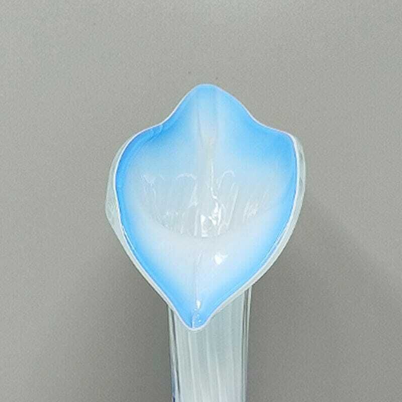 1960s Astonishing Jack In The Pulpit "Calla Lily" Vase In Murano Glass. photo buy