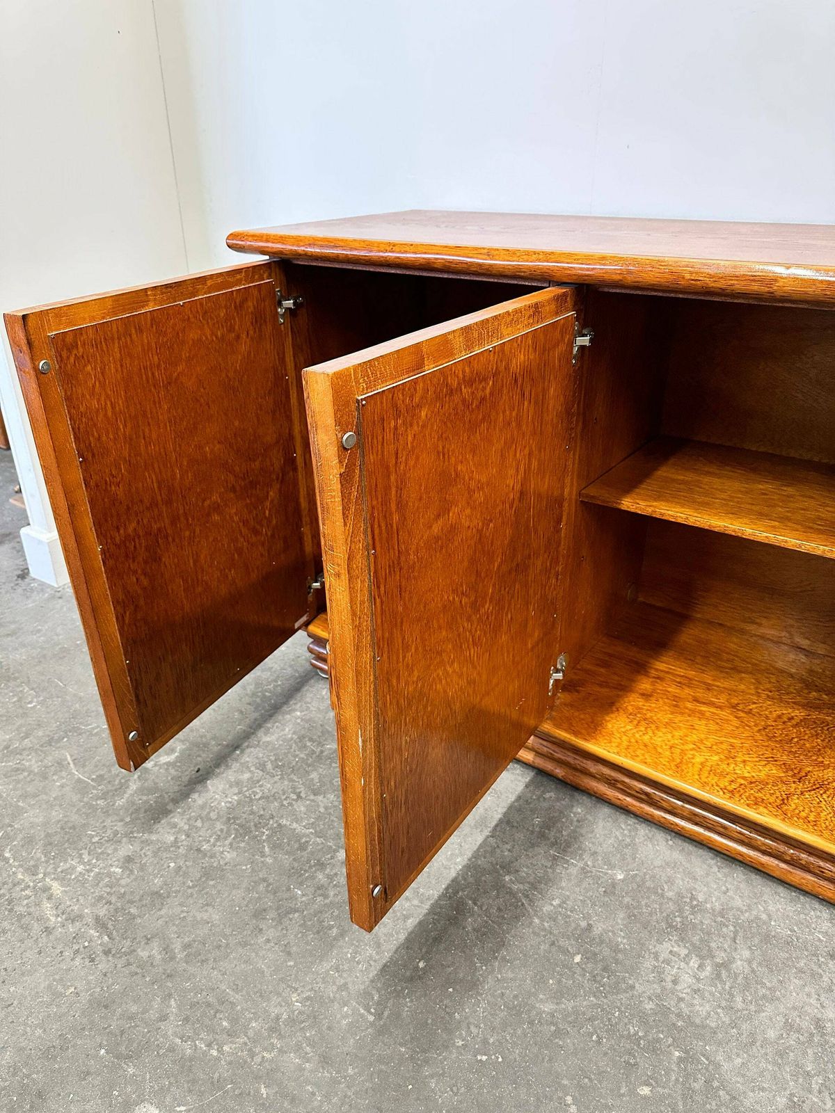 Vintage Gespiegeld Bamboe Dressoir Van Maugrion Voor Roche Bobois, Jaren 1970. Frankrijk photo 1379.0
