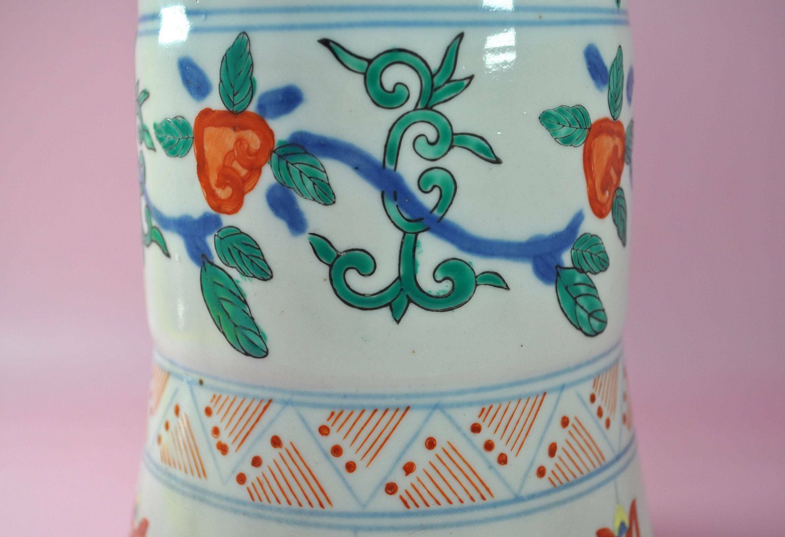 Chinese Vase In Wucai Design photo buy