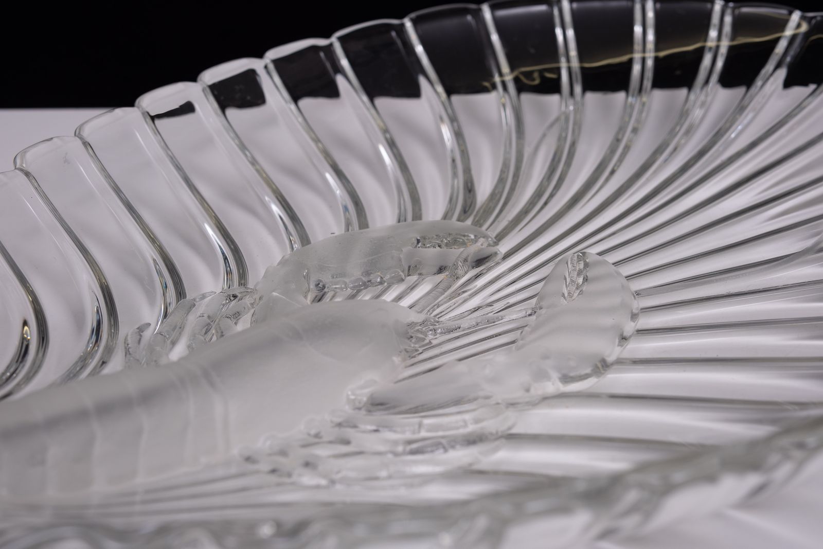 Woonaccessoires Grote Walther Glas Lobster Dish – Kristal photo