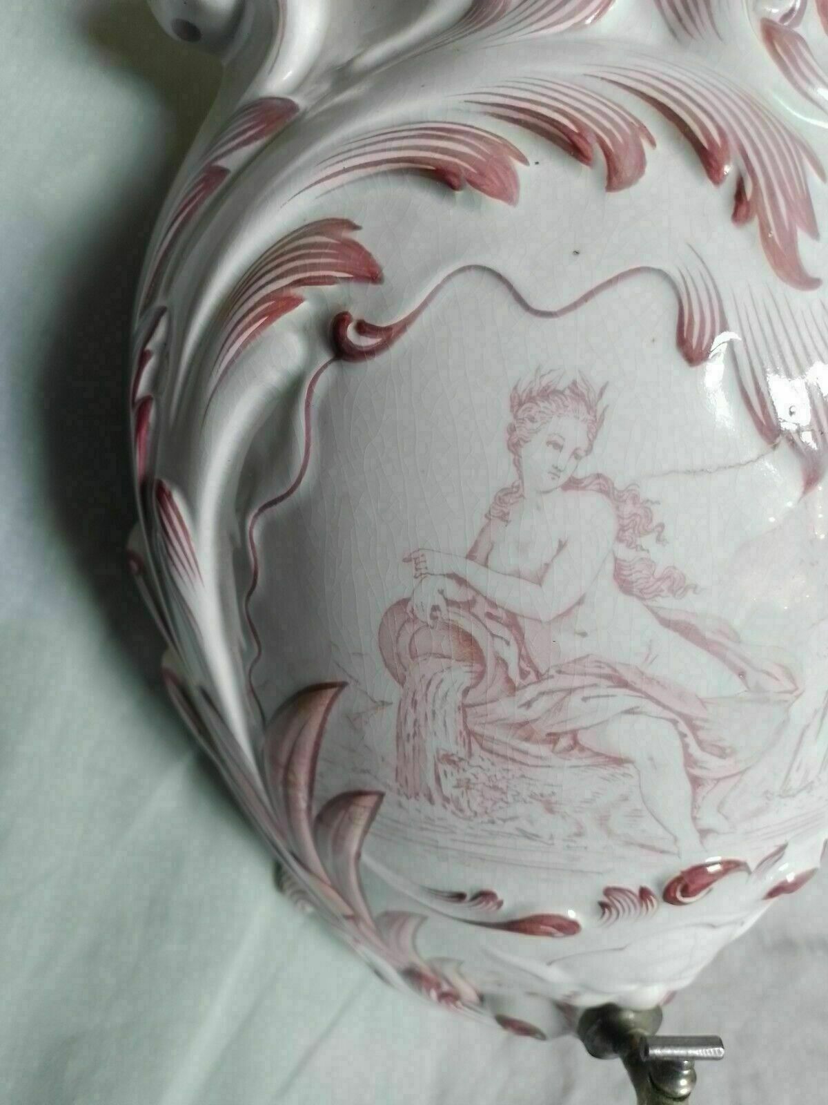 Antique Criel Et Montereau Porcelain Water Fountain photo 175.0