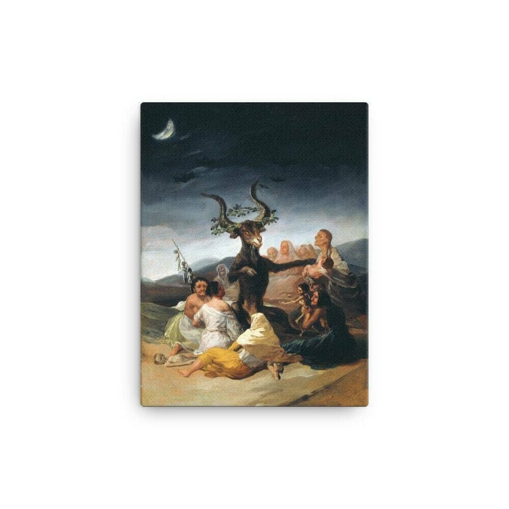 Set Of 3 Francisco Goya Canvas Prints, Fine Art Prints, 3 Piece Wall Art photo Art