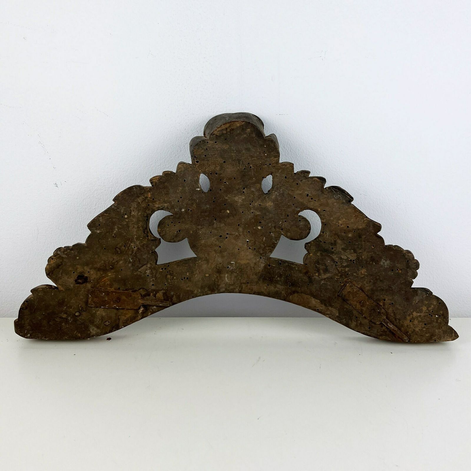 Antique Carved Wood Salvage Fragment, Antique Salvage Decor, Architectural Salvage photo vintage