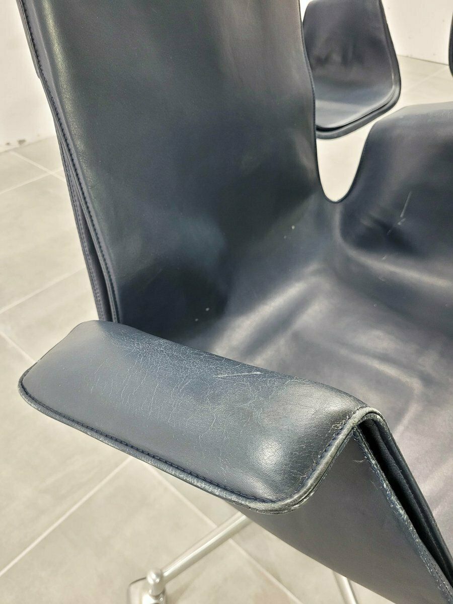 photo vintage Fk 6727 Tulip Office Chair Attributed To Fabricius & Kastholm For Kill International, 1960s