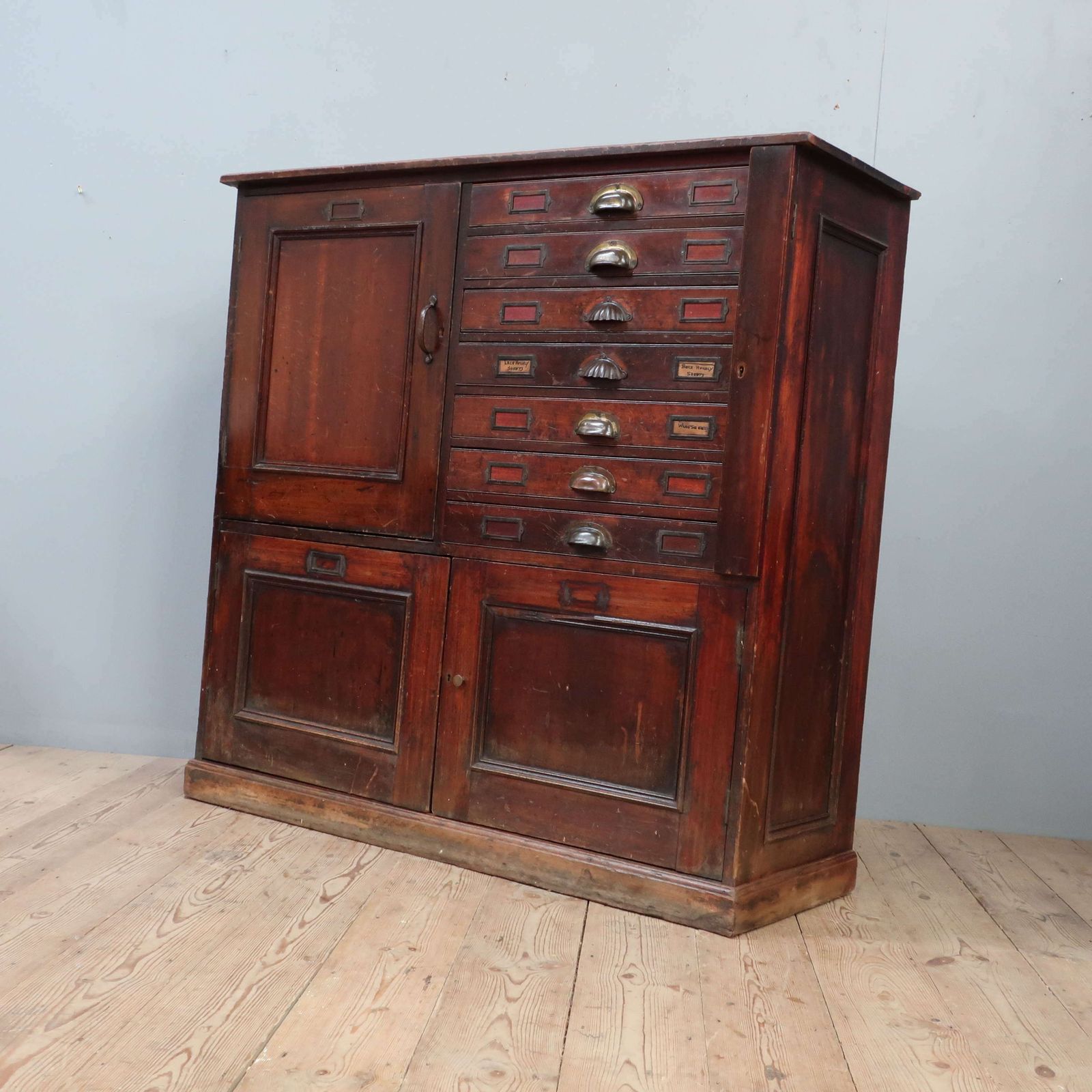 Lace Factory Cabinet C1890 photo for sale
