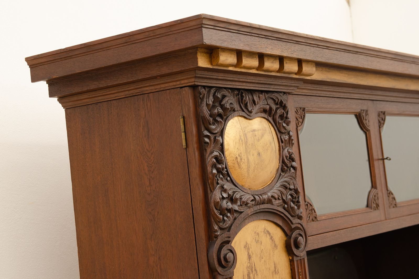 Groot Art Nouveau Dressoir, 1915, Oostenrijk Hongarije photo 1318.0